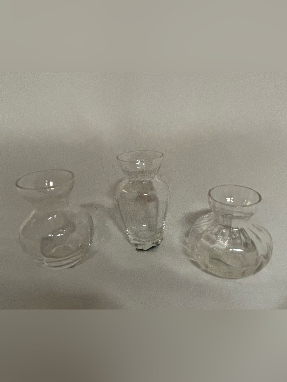 Two’s Company Fluted Bud Vase Trio Lot Of 2 NWT - Picture 4 of 13